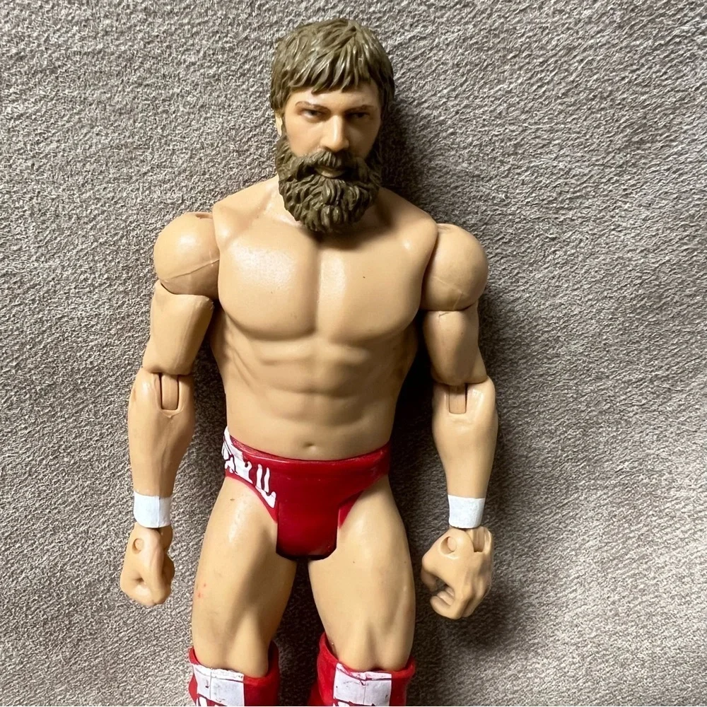 2012 Daniel Bryan Danielson Beard Basic Action Figure - WWE WWF WCW TNA - Mattel